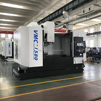 Machine de fraisage verticale CNC VMC 1580 fabriquée en Chine avec broche BT40, système de commande GSK, pour le traitement de métaux lourds