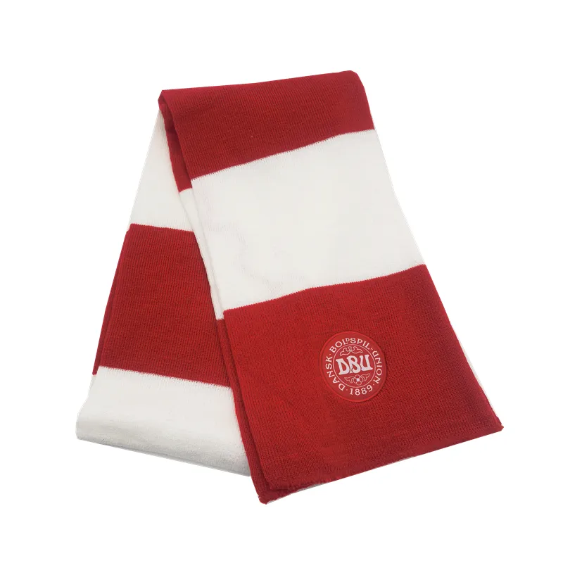 Acrylic dệt kim Jacquard dệt thế giới bóng đá Bóng Đá Đội Câu lạc bộ người hâm mộ lưu niệm scarfs cho thể thao Nhà sản xuất biểu tượng tùy chỉnh Unisex