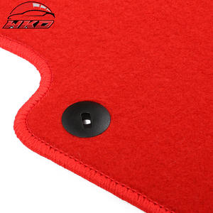 พรมปูพื้นสำหรับ Kia K5 Optima 21-25 รถยนต์ แผ่นรองพื้นสีแดง ด้านหน้า ด้านหลัง กันลื่น 4 ชิ้น - Product Image 3