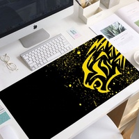 Alfombrilla antideslizante para escritorio de juegos, alfombrilla de goma de Superficie suave antideslizante con diseños, 900x400x3mm, nueva fábrica