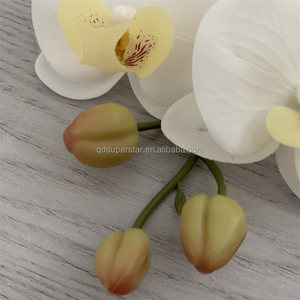 <span class=keywords><strong>E</strong></span>-240 Bán Buôn Nhà Khách Sạn Hoa Cưới Trang Trí Lớn Chi Nhánh Trắng Nhân Tạo Bất Cảm Ứng Phalaenopsis - Product Image 6