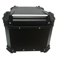 45L moto en aluminium top box étanche top box moto queue box