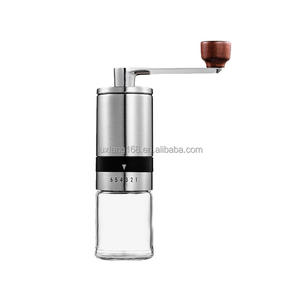 Accesorios de <span class=keywords><strong>café</strong></span> Venta caliente 304 Grano de <span class=keywords><strong>café</strong></span> de acero inoxidable Rebaba de cerámica <span class=keywords><strong>Comprar</strong></span> Molinillo de <span class=keywords><strong>Café</strong></span> Manual - Product Image 1