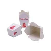 Boîte d'emballage de kebab de doner carré 16oz 26oz 32oz boîte de nouilles en papier à emporter récipient alimentaire emballage alimentaire jetable personnalisé