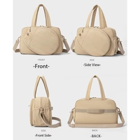 Sac à dos de voyage professionnel grande capacité avec compartiment à chaussures, imperméable et approuvé pour les vols, sac de week-end