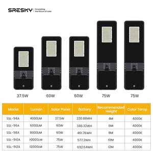 SRESKY Meilleur lampadaire <span class=keywords><strong>solaire</strong></span> <span class=keywords><strong>ext</strong></span>érieur 60w 80w Lampadaire <span class=keywords><strong>solaire</strong></span> étanche <span class=keywords><strong>Lampe</strong></span> <span class=keywords><strong>solaire</strong></span> <span class=keywords><strong>ext</strong></span>érieure avec panneau <span class=keywords><strong>solaire</strong></span> - Product Image 2