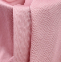 Tissu Crêpe Premium Personnalisé en Polyester Imitant l'Acétate d'Acétone, Tissu Crêpe à Forte Chute pour Robes et Blouses Féminines