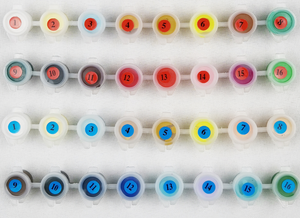 Non Toxique <span class=keywords><strong>Peinture</strong></span> multicolore Pot Bande Acrylique <span class=keywords><strong>Peinture</strong></span> par Numéro 3ml de <span class=keywords><strong>Peinture</strong></span> Couleur Personnalisée Pots - Product Image 6