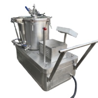 Centrifugeuse à paniers d'extraction d'éthanol série EEC, centrifugeuse industrielle de filtration pour séparation solide-liquide