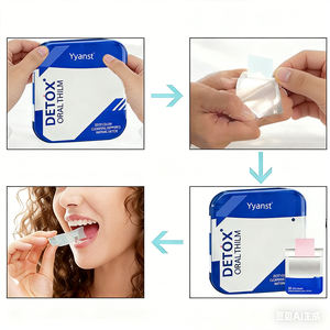 Ingredientes orgánicos naturales OEM/ODM que ayudan a controlar la grasa corporal, adelgazar, perder peso, tiras orales desintoxicantes sin azúcar, muestra gratuita. - Product Image 2