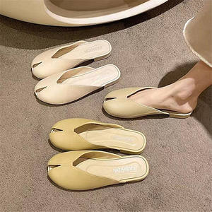 Sandalias planas clásicas de punta redonda informales cómodas para mujer, sandalias deslizantes para mujer, Sandalias planas de verano para mujer - Product Image 6