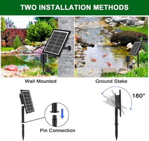 Aérateur solaire extérieur avec affichage numérique amélioré, 3 modes de temporisation, régulateur de bulles, kit de tuyau d'air pour bassin, réservoir, aquaculture - Product Image 4