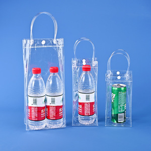 Biểu Tượng Tùy Chỉnh Rõ Ràng Nhự<span class=keywords><strong>a</strong></span> Trong Suốt PVC Mua Sắm Trang Điểm Mỹ Phẩm Túi PVC Tote Quà Tặng Túi Cho Quà Tặng Và Khuyến Mại - Product Image 2