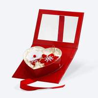 Boîtes en papier avec logo personnalisé, emballage en papier pour cadeaux, shopping, Saint-Valentin