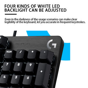 Custom russo per <span class=keywords><strong>Logitech</strong></span> G412 SE TKL cablato ergonomico RGB tastiera da gioco per PC <span class=keywords><strong>Computer</strong></span> portatile tastiera meccanica Mouse Com - Product Image 2