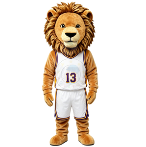 Costumes de mascotte 3D Lion de haute qualité Hola / Mascotte de personnage de <span class=keywords><strong>club</strong></span> sportif / Costume de mascotte pour les fêtes - Product Image 1