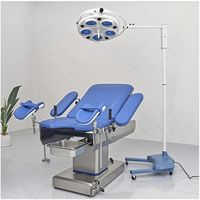 Table d'opération gynécologique électrique Herta en acier inoxydable multi-positions pour usage hospitalier, réglage manuel, garantie 1 an - Offre Spéciale