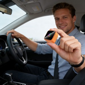 Nouvelle conception de boîte CarPlay, Plug and Play, Bluetooth 5.0, adaptateur sans fil CarPlay Android Auto - Product Image 1