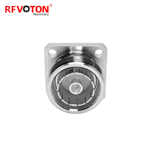 Factory Supply L29 <strong>7</strong>/16 Din Female Jack Solder Straight 4 Hole Flange 32*32 Rf Coaxial <strong>test</strong> (rf) Coax Connector in Stock ROHS - Product Image 6