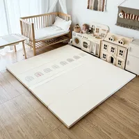 Tapis rampant sans couture pour bébé rembourrage XPE épaissi tapis de sol pliable pour salon des enfants tapis de sol en mousse à mémoire de forme pour enfants