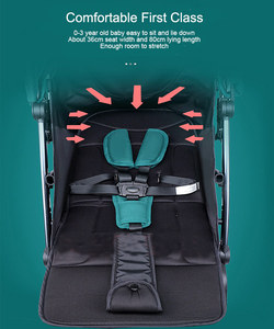 JXB Luxury Hot mamme passeggino pieghevole compatto passeggino da viaggio carrozzina per bambini passeggini leggeri aereo deambulatori trasportini - Product Image 5