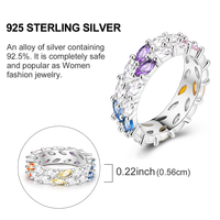 Bague de Fiançailles MULA Originale en Zirconium Argent Scintillant pour Femme, Bijou de Mariage, Cadeau d'Anniversaire, Fabrication Bricolage en Usine