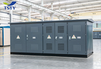 Transformateur de distribution compact en métal pour extérieur TSTY 1250KVA 1500KVA 10/0.4KV
