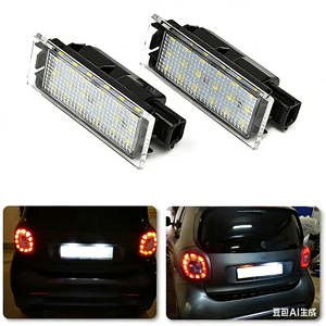 Luz LED para Matrícula de Mercedes-Benz <span class=keywords><strong>Citan</strong></span> 415 Smart 4 Puertas Schragheck Brabus 453 - Product Image 5