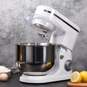 Kitchen 6.5L Automatic Electric Cake Mixer Accessories Head Steel Stainless Stand Mixer