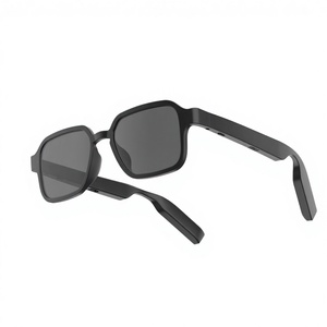 Lunettes intelligentes SENBONO G02 pour hommes, sans fil BT 5.0, sport de plein air, musique, appels, étanches IPX-6, contrôle tactile, commande vocale, charge magnétique - Product Image 4