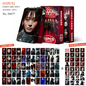 KPOP Arirang/Body to Body/hooligan/SWIM Photocard Lomo Card Photo 92pcs/box Bangtan Boys  Fabriqué en papier - Product Image 2