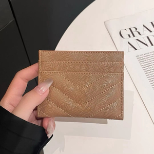 Thiết kế ví Thiết kế ví Phụ nữ PU da ID chủ thẻ tín dụng Thẻ Tay áo phụ nữ chủ thẻ - Product Image 3