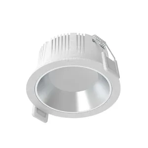 Encastré personnalisé rond 3W 5W 7W 10W 12W 20W 30W 40W SMD Led Downlight avec pilote isolé