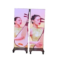 Tablero de pared de video M-Shine COB P1.87mm, pantalla de visualización de póster LED de compras de publicidad Digital inteligente a todo Color para interiores