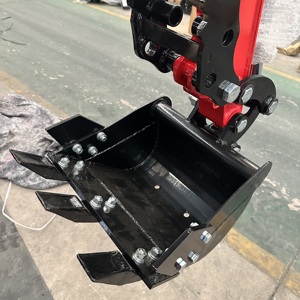 HIGHTOP EE. UU. Almacén 1000kg Máquina de excavación 1 tonelada Embolsadora pequeña Micro Excavadora Mini Excavadora - Product Image 6