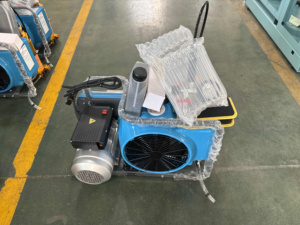 Compresseur d'air 100L 350bar, appareil respiratoire équipement pompier SCBA bouteille de gaz machine de remplissage Pertol/électrique - Product Image 3