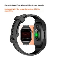 Montre connectée carrée GTS11, légère et fine, montre de sport, surveillance de la fréquence cardiaque, surveillance de l'oxygène sanguin, étanche à l'eau, bracelet en gel de silicone