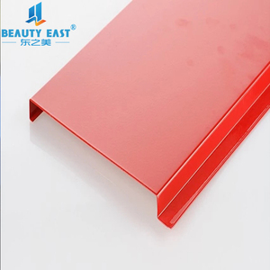 Couloir de balcon extérieur de couleur personnalisée Plafond en bande d'aluminium Gare ferroviaire Plafond linéaire en aluminium Matériau de construction - Product Image 3