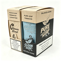 Boîtes et sacs d'emballage en papier auto-scellants pour tabac, cigarettes, cigares et feuilles naturelles en gros
