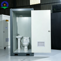 Toilettes portables pour camping-car, cabine de toilettes mobile compacte