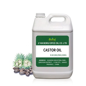 Aceite Portador Orgánico de Ricino de 50 ml, 1 kg, 25 kg, Aceite Esencial para el Crecimiento del Cabello, Cuidado de la Piel y Masajes - Product Image 1