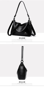 New High Quality Women Messenger Bags for Women PU Leather Handbags Crossbody Bags Ladies Designer Shoulder Bags <b>Tote</b> Top-handle - Product Image 3