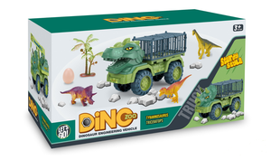 Camión de Transporte de Dinosaurios, Juguete de Ingeniería para Niños de 4 a 6 Años, Coche de Juguete para Niños, Transportador de Animales - Product Image 6
