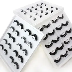 multi pack russia eyelashes eyelashes grade lashes mink false eyelashes