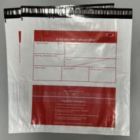 Enveloppe personnalisée transparente pour liste de colisage, pochette autocollante pour documents, pochette pour facture d'expédition pour coursier express