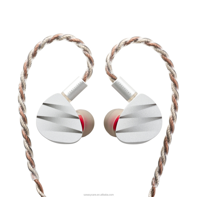 2026 New Wired Hi-Fi Planar Earbuds, 13mm Driver 2*2 Silver-Copper Cable 3.5/4.4mm Interchangeable Audio Plug