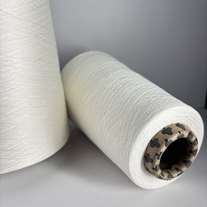 Mvs NE 10/1 100% polyester sợi xoáy trắng thô - Product Image 5