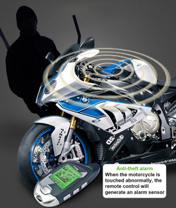 Accesorios para Motocicleta con Pantalla LCD Bidireccional y Respuesta en Tiempo Real, Tecnología Antirrobo para Arranque y Parada del Motor, Alarma Bidireccional para Motocicleta - Product Image 4