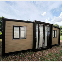 Maison préfabriquée extensible de 30 pieds, résidence modulaire moderne pour la vie en famille