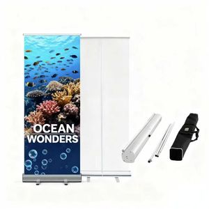 Expositor Portátil Enrollable <span class=keywords><strong>de</strong></span> 2 kg, con Opciones <span class=keywords><strong>de</strong></span> Patas Flexibles y Barra Superior para Adaptarse a Diversas Necesidades <span class=keywords><strong>de</strong></span> Eventos - Product Image 6